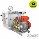 Schichtenfilter: Weinfilter-Maschine, lackierter Weinfilter für 14 Filterschichten  20x20, 250  l/h (versandkostenfrei)*