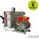 Schichtenfilter: Weinfilter-Maschine Edelstahl Weinfilter für max. 8 Filterschichten 20x20, 160 l/h (versandkostenfrei)*