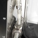 Vakuum-Abfüller elektrisch mit 2 Abfüll-Stationen,  2 x Mignon Stutzen, geeignet bis 80°C, für kleine Spirituosen- oder Parfüm- oder  Apotheker-Flaschen, 230V, mit automatischem Rücklauf, made in EU (Versand kostenlos*)