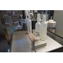 Automatischer Flaschenetikettierer Easy ET800-1, für 1 Etiketten-Rollen, für Flaschen Gläser Dosen PET Zylinder von Ø 45 - 120mm etikettierbar,  800 Flaschen/Std