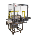 Automatischer Flaschenetikettierer Easy ET800-1, für 1 Etiketten-Rollen, für Flaschen Gläser Dosen PET Zylinder von Ø 45 - 120mm etikettierbar,  800 Flaschen/Std