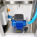 Flaschen-Abfüller für Pumpe: Profi Abfüllgerät 4 Stationen mit elektronisch gesteuertem Füllstands-Messer (steuert Pumpe), 230V, Falldruckfüller 14mm Edelstahl Standard-Füllventilen - Abfülleistung ca. 480 Ltr./Std., made in EU  (versandkostenfrei)*