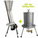 SET ANGEBOT: 40L Set ideal bis ca. 500kg Obst,...