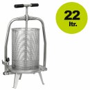 NEU Obstpresse Fischer V22: manuelle Edelstahl...