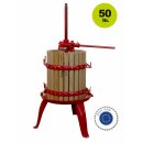 Obstpresse manuell / Holz: Weinpresse,  Kelter,  Apfelpresse OPM 35,  50 Liter Presskorb Inhalt, mechanische Spindel-Korb-Presse, Hebel mit Ratsche (versandkostenfrei)*