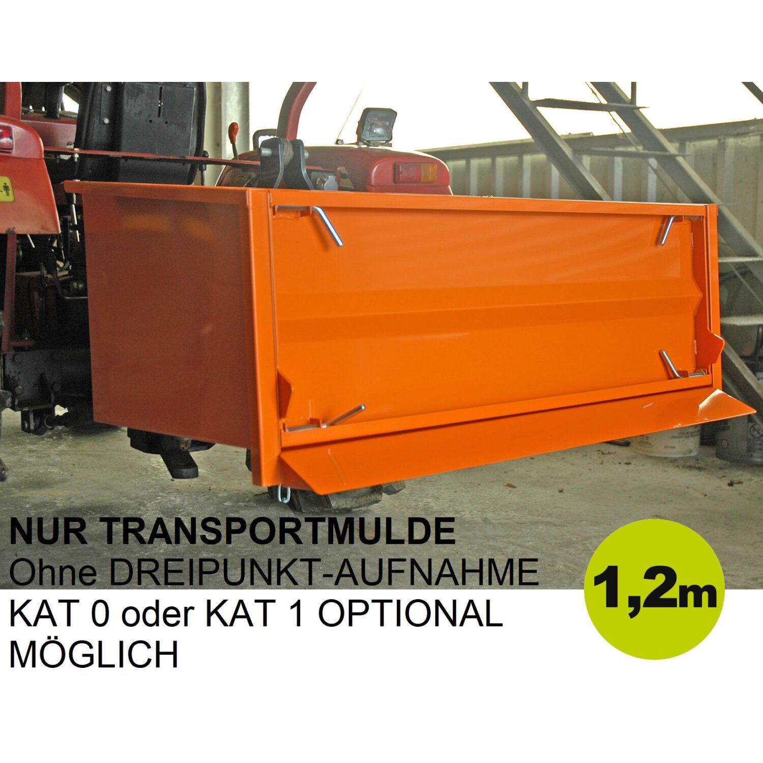 200TRB-120-OHNE-KAT  YERD Transportmulde 120 cm OHNE KAT 
