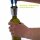 Flaschen mit Drehverschluss versiegeln: Kapselversiegler  / Siegelpresse manuell,  Verschließzange  für PP 18mm Handschraub-Verschlüsse mit Originalitäts-Ring / Originalitäts-Sicherung / Abrissring, made in EU