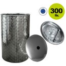 Immervoll-Tank Edelstahl Serie T 300 / Edelstahlfass 300...