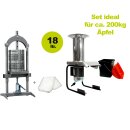 Obstmühle + Obstpresse  Hausmosterei Set-Angebot -...
