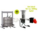 Obstmühle + Obstpresse  Hausmosterei Set-Angebot...