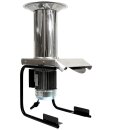 HAUSMOSTEREI SET ANGEBOT: 20L Set ideal bis ca. 300kg Obst, bewährte Fischer 1,1kW Edelstahl Kernobst-Schneidemühle OME 500 Fruit-Shark + Fischer Hydropresse 20 Liter z.B. zur Apfelsaft-Herstellung (Versand kostenfrei *)