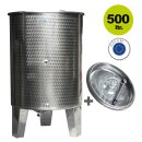 "ZOTTEL" Edelstahl Immervoll-Tank 500 Liter /...