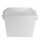 GRAF Rechteckbehälter: Lebensmittelechte Wanne, 40 Liter Behälter für Lebensmittel, rechteckig,  aus ungefärbtem Polyethylen, beständig gegen Laugen und Säuren, stapelbar, dickwandig
