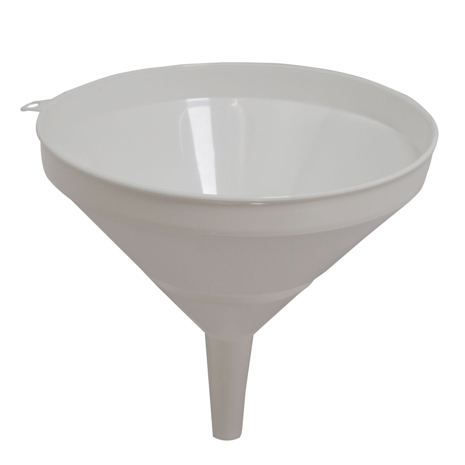 14280  Trichter  Ø 45 cm, lebensmittelecht, Auslauf Ø 30mm - 55mm, Kunststoff ungefärbt 