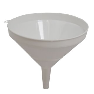 Trichter  Ø 45 cm, lebensmittelecht, Auslauf Ø 30mm - 55mm, Kunststoff ungefärbt