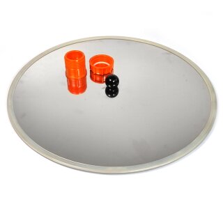 Ersatzteil: Deckel Ø 440 mm für Speidel Universalfass UF 95/120 Liter,  komplett mit Entüfter-Verschraubung und Kugelkopf