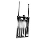 Zottel Kühlplatte für Lebensmittel-Fässer, 360 x 500mm, sehr glatte Oberflächenstruktur elektro-hochglanzpoliert