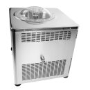 High-End Profi Eismaschine: Exklusive, kompakte und handgefertigte Eismaschine C1500, mit Kompressor, komplett aus Edelstahl, 30 kg schwer - extrem robust, Profi-Gerät ideal für Labor  oder Haushalt, 1500g Füllmenge, im Dauerbetrieb 3 kg/Std., made in EU