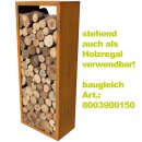 YERD CortenBOX 150: Cortenstahl Beet-Einfassung 150x60x3, 35cm Hochbeet aus echtem 1,6mm Corten-Stahl (!), Farbe Rost-Patina, verschweißt - nicht verschraubt, witterungs-beständig,  auch stehend als Brennholz-Regal verwendbar  (Versand kostenfrei*)