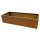 YERD CortenBOX 150: Cortenstahl Beet-Einfassung 150x60x3, 35cm Hochbeet aus echtem 1,6mm Corten-Stahl (!), Farbe Rost-Patina, verschweißt - nicht verschraubt, witterungs-beständig,  auch stehend als Brennholz-Regal verwendbar  (Versand kostenfrei*)