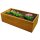 YERD CortenBOX 120: Cortenstahl Beet-Einfassung 120x60x35cm, 35cm Hochbeet, echter 1,6mm Corten-Stahl (!),Farbe Rost-Patina, verschweißt - nicht verschraubt, witterungs-beständig, kann auch stehend als Brennholz-Regal verwendet werden