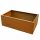 YERD CortenBOX 100: Cortenstahl Beet-Einfassung 100x60x35cm,  35cm Hochbeet aus echtem 1,6mm Corten-Stahl (!), Farbe Rost-Patina, verschweißt - nicht verschraubt, witterungs-beständig, kann auch stehend als Brennholz-Regal verwendet werden