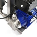 Abfüllgerät Bag-in-Box + Kanister heißen Saft : Fischer BIB Abüller mit Impellerpumpe, digitalem Durchflussmesser und Vitop-Verschlusszange,  flexible Zapfpistole auch für Kanister- oder Kannen-Abfüllung geeignet (Versand kostenfrei*)