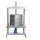 Obstpresse manuell hydraulisch: Edelstahl,  50 Liter Obstpresse / Beerenpresse (Traubenpresse)  / Honigpresse / Apfelpresse OPRIH51, manuell hydraulisch, 5t Pressdruck, verbesserstes Modell v2024 (versandkostenfrei)*