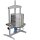 Obstpresse manuell hydraulisch: Edelstahl,  50 Liter Obstpresse / Beerenpresse (Traubenpresse)  / Honigpresse / Apfelpresse OPRIH51, manuell hydraulisch, 5t Pressdruck, verbesserstes Modell v2024 (versandkostenfrei)*