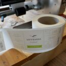 Etikettierer 2in1 rund und eckig: Halbautomatischer Flaschen-Etikettierer Easy  Q MEGA12 für zylindrische und quadratische Flaschen und Behälter / Olivenöl-Flaschen / Dosen etc, Etikettiermaschine auch für PET Flaschen (versandkostenfrei)*