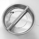 Fischer Edelstahlkanne POLISHLINE Wasser-Edition H2O, 15 Liter Inhalt, Getränkefass bzw. Weithals Tank speziell für Trinkwasser-Lagerung, Wasser-Behälter INKL. speziellem V4A Edelstahlhahn, TIPP: Auch ideal als BPA freier Wasser-Kanister für Camping!