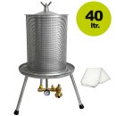 Set-Angebot: Speidel Kernobstschneidemühle + Fischer Hydropresse 40 Liter INOX (Versand kostenfrei*)