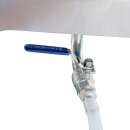 Vakuum-Füllmaschine: Abfüllgerät Vacu-Control-6, Profi Vakuumabfüller, Edelstahl Flaschenfüller 6-stellig - 4x Standard-Ventil + 2x Mignon Ventil  (für Flakons, Miniflaschen o.ä.), 600 Flaschen/Std unterschiedlicher Größe, made in EU (versandkostenfrei)*