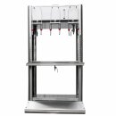 Boden-Abfüllstation: Profi Abfüllgerät 6 Stationen Edelstahl, Falldruckfüller  Boden-Standgerät (!) 1,7m hoch, 14mm  Edelstahl-Ventile für Standard-Flaschen. hohenverstellbar,  ohne Thermometer, klassischer Falldruckfüller, made in EU (Versand kostenlos*)