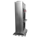 Boden-Abfüllstation: Profi Abfüllgerät 6 Stationen Edelstahl, Falldruckfüller  Boden-Standgerät (!) 1,7m hoch, 14mm  Edelstahl-Ventile für Standard-Flaschen. hohenverstellbar,  ohne Thermometer, klassischer Falldruckfüller, made in EU (Versand kostenlos*)