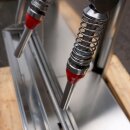 Boden-Abfüllstation: Profi Abfüllgerät 6 Stationen Edelstahl, Falldruckfüller  Boden-Standgerät (!) 1,7m hoch, 14mm  Edelstahl-Ventile für Standard-Flaschen. hohenverstellbar,  ohne Thermometer, klassischer Falldruckfüller, made in EU (Versand kostenlos*)