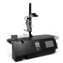 Ink-Jet Drucker mit Band P180E 12,7 mm berührungsloses bedrucken  von Deckel auf Konserven, Gläser, Dosen & Verpackungen, Tintenstrahl-Printer für Mindeshaltbarkeits-Datum (MHD) & Chargen-Nummern auf fettfreie Oberflächen von Metall etc, Druckhöhe 12,7 mm