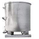 Zottel Edelstahlmischbehälter mit 700 Liter Volume...