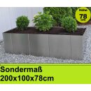 Hochbeet aus Metall - nach Maß  Günstiges...