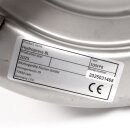 Fischer-Lahr® Mini Profi-Hydropresse: Wasserdruck-Presse 8 Liter, komplett aus Edelstahl, Apfelpresse / Obstpresse / Mostpresse, Tisch-Maischepresse für Haushalt, Gastro & Labor, mit Profi Hydrodruck-Technik, mit doppelt verstärktem Deckel