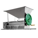 SONDERPOSTEN: manuelle Trauben-Abbeermaschine / Rebler / Beerenmühle  TA1000EL aus Edelstahl, Quetschwalzen Alu, FISCHER-LAHR  (!) Sondermodell - nur so lange Vorrat reicht (!), Versand kostenfrei *