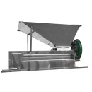 SONDERPOSTEN: manuelle Trauben-Abbeermaschine / Rebler / Beerenmühle  TA1000EL aus Edelstahl, Quetschwalzen Alu, FISCHER-LAHR  (!) Sondermodell - nur so lange Vorrat reicht (!), Versand kostenfrei *
