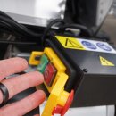 SONDERPOSTEN:  Abbeermaschine Edelstahl mit Elektro-Motor, FISCHER-LAHR Sondermodell TA1500EL, mit Förderschnecke im großen Trichter, 230V, 1500kg Trauben pro Std., Walzen Alu , (!) Sonderausführung -  nur so lange Vorrat reicht (!), Versand kostenfrei*