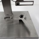 Dosierfüller Fischer-Lahr® FüllTronic 9-X, Abfüller für Creme und Gel, Zahnradpumpe, 50-18.000cP, Edelstahl, mit Touchscreen, Auslösung per Lichtschranke, Fußschalter o. autom. Zeitintervall, Ansaug-Schlauch o. optionalem Trichter  (Versand kostenfrei*)