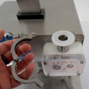 Dosierfüller Fischer-Lahr® FüllTronic 9-X, Abfüller für Creme und Gel, Zahnradpumpe, 50-18.000cP, Edelstahl, mit Touchscreen, Auslösung per Lichtschranke, Fußschalter o. autom. Zeitintervall, Ansaug-Schlauch o. optionalem Trichter  (Versand kostenfrei*)