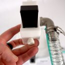 Fischer-Lahr Dosierfüller / Wiegefüller Fillmat 12-X mit Zahnradpumpe für mittlere Viskosität, gewichtsbasierte Abfüllung für leicht viskose Flüssigkeiten von 50 - 1500cP wie Öl, dünnes Gel usw,  in Flaschen, Gläser & Spezialbehälter (Versand kostenfrei*)