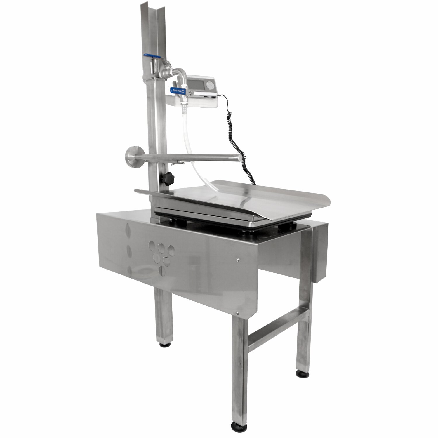 PE200  Zubehör: Bag in Box Abfülleinheit mit Waage für Pasteurisierer Fischer/Zottel ZPE200 	 
		 (Pasteurisator, Pasteurisierer, Pasteurisier-Anlage, Saft / Apeflasft, Pasteurisiergerät, Wasserbad, Durchlauf / Durchlauferhitzer, Pasteur, Pastuerisiermaschine)  
	