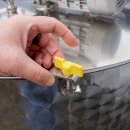 Edelstahlfass mit Rührwerk 500 Liter, Vermischungstank für flüssige Lebensmittel, Biertank,  Rührtank mit Bodenauslauf, made in EU (Versand kostenfrei*)