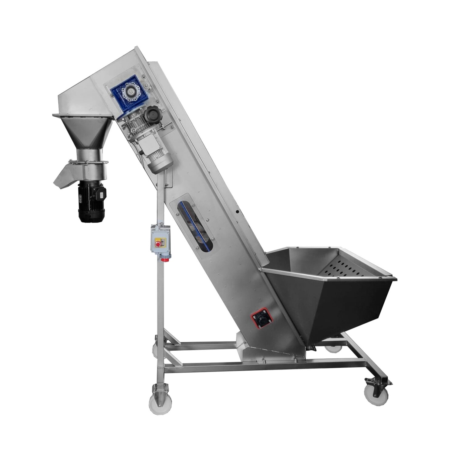   Obst-Waschanlage SAW 1000:  Obst waschen und maischen in einem Arbeitsgang, inkl. 3 kw Rätzmühle für Äpfel, 400V, made in EU (Versand kostenfrei*) 