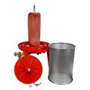 Fischer-Lahr® Edelstahl Obstmuser OME 700 + Fischer Hydropresse 20 Liter FP20H